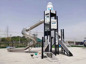 Customized QXY Stainless Steel Garden <strong>Slide</strong> for Adults Kids-Corrosion-Resistant Residential Educational Shopping Mall School - Product Image 1