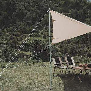 Aluminum Alloy Telescopic Canopy Pole 230-300 Cm Adjustable Camping Support Pole Tent Pole Outdoor Use - Product Image 1