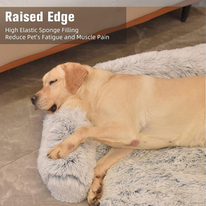 Afneembare Pluche Huisdier Bank Voor Grote Honden Huis Mat Kennel Winter Warm Wasbaar Hondenkussen - Product Image 4