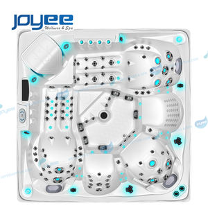 JOYEE-Spa de Luxe pour 5 Personnes Balboa Whirlpool Spabad, Bain à Remous Extérieur avec Fonction Jacuzzier, Hydrothérapie, 172 Pièces - Product Image 3