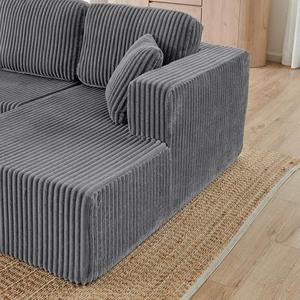 Muebles Modulares de Esquina para Sala de Estar, Juego de Sofás Modernos de Lujo, Sofá sin Estructura para Sala de Estar, Sofá Seccional Moderno - Product Image 3