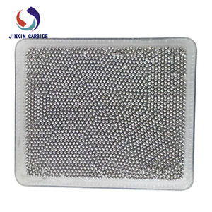 Fabrik preis #9 <span class=keywords><strong>2</strong></span>,<span class=keywords><strong>5mm</strong></span> Bulk 18g/ccm Legierung kugel Wolfram carbid kugeln - Product Image 4