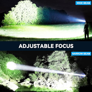 ไฟฉาย LED ชาร์จได้ 5000 ลูเมนส์ 26650 Xhp360 1500 เมตร 60 วัตต์ กำลังสูง ไฟฉายยุทธวิธี ระยะไกล ไฟฉายสปอตไลท์แบบมือถือ - Product Image 2