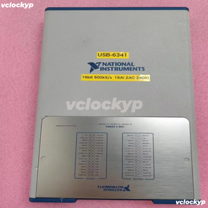 Tarjeta de Adquisición de Datos NI USB-6341, Resolución de 16 bits, Frecuencia de Muestreo de 500kS/s, 16 Canales de Entrada Analógica, 2 Canales de Salida Analógica, 24 Canales de Entrada Digital - Product Image 1