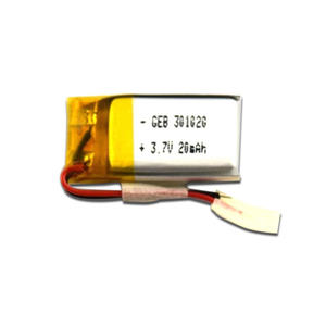 301020 <span class=keywords><strong>3</strong></span>,7 v 20mah lipo литий-ионный полимерный аккумулятор для MP3-плеера - Product Image 1