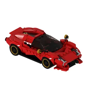 Goldmoc MOC-138688 Speed Champions Bricks Set Building Block Toy Kids Puzzle Education Blocks Toy