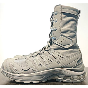 DF0112 Outdoor Sports <b>Hiking</b> Camping Shoes Asiaon Customized Tactical <b>Boots</b> Long High Top Cow Suede Stock - Product Image 4