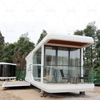 Maison conteneur Maison préfabriquée de qualité supérieure Vente à chaud Capsule spatiale démontée ou assemblée
