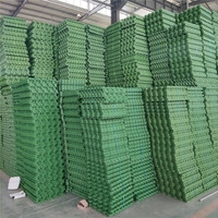 Ferme avicole grille plancher en plastique plastique sol cheval herbe grille