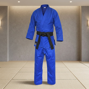 Kimono de judo vert pour garçons, enfants, 100% coton, séchage rapide, uniforme d'arts martiaux, logo personnalisé, vêtements d'entraînement - Product Image 3