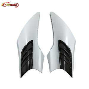 Garde-boue avant en Fiber de carbone partielle sèche de Style RYFT pour ensemble de pièces de pare-chocs de voiture Mclaren 720S - Product Image 1
