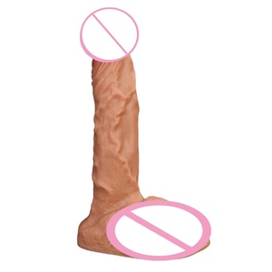Masturbateur féminin doux masseur ventouse artificielle gros pénis jouets réaliste gode jouets sexuels pour hommes - Product Image 1