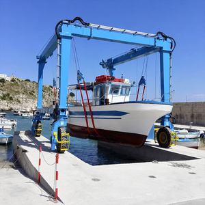 Grue de quai pour yacht à conception personnalisée, vente directe, 50 tonnes, élévateur de bateau compact, palan pour bateau, <span class=keywords><strong>voilier</strong></span> - Product Image 2