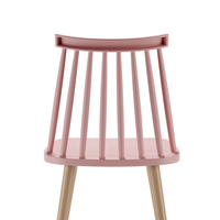 Chaise de salle à manger commerciale moderne européenne en polypropylène robuste avec fonction rafraîchissante pour parcs, gymnases et caves à vin – Offre Spéciale