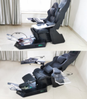 Cluvens licorne Nouveau design Logo personnalisé Promotion Chaise de bureau à domicile Zero Gravity Chaise de jeu avec coussin chauffant et de massage