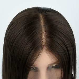 Fast Shipping in Stock <b>Double</b> Drawn Jewish Human Hair Wig Woman Kosher <b>Topper</b> 100% Cuticle Aligned Wig for <b>small</b> wholesale - Product Image 3