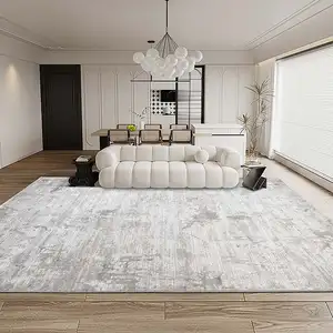 Alfombra de diseño de alfombra personalizada de fábrica, alfombra para el hogar, alfombra grande lisa de suelo turco, alfombras modernas de lujo para sala de estar