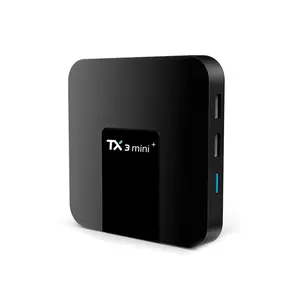 Tx3 Mini Plus TV Box Android 11 Amlogic S905W2 Quad Core 100M LAN Port 4K HD Video Player