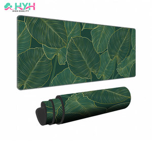 Màu xanh lá cây thực vật chuột và bàn phím pad chuột lớn Pad tùy chỉnh phụ kiện máy tính bán buôn văn phòng bàn pad chơi Mat - Product Image 6