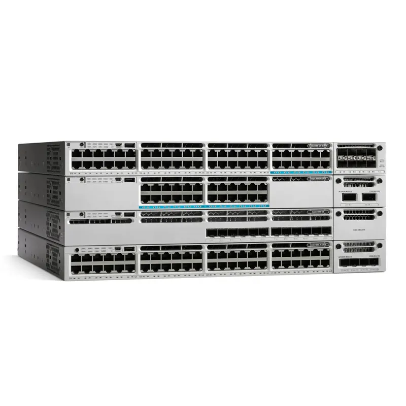 Conmutadores de capa de agregación y acceso multigigabit y Ethernet apilables de clase empresarial serie 3850 de tipo empresarial de la serie 1: 1