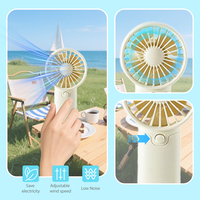 Mini ventilateur de poche mignon, ventilateur portable à piles pour la maison, la voiture, l'hôtel, le camping-car, l'extérieur