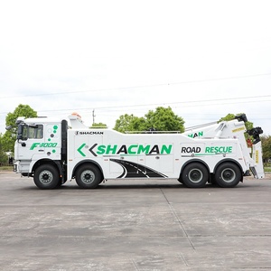 Nouveau Camion de Remorquage et de Dépannage Diesel Manuel SHACMAN F3000 8x4, 50 Tonnes, 380 CV, <span class=keywords><strong>Euro</strong></span> 3, pour Secours Routier et Sauvetage d'Urgence - Product Image 1