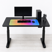 Alfombrilla de Escritorio RGB Ecosystem |   Diseñado para la configuración RGB completa |   Alfombrilla Ambiental de Superficie Completa que Sincroniza PC, Teclado, Ratón y Monitor