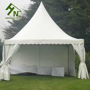 <span class=keywords><strong>Tente</strong></span> extérieure de fête de mariage de pagode imperméable de chapiteau d'auvent de structure d'alliage d'aluminium 6x6m - Product Image 6