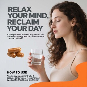 ODM OEM Cápsulas de soporte de energía personalizadas para mujeres y hombres Suplementos de energía <span class=keywords><strong>natural</strong></span> Apoya la resistencia y la resistencia - Product Image 4