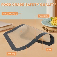 Tapis de cuisson en silicone épais, isolation thermique, anti-brûlure, accessoire pratique pour la cuisine à domicile