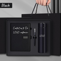 Set de Regalo Promocional con Bolígrafo A5, Caja de Regalo Personalizada, Artículos de Papelería Corporativos para Oficina, Agenda Ejecutiva de PU, Regalo para el Día del Padre, Pascua