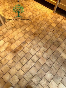 LongWell End Grain Parquet Solid Oak <strong>HardWood</strong> <strong>Flooring</strong> Oiled Prefinish European Oak Mosaic <strong>Pattern</strong> Wall Panel - Product Image 3