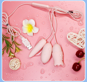 Jumping Love Egg Vibrator - 9-frequentie Masturbator <span class=keywords><strong>Massage</strong></span> Waterdicht Langdurig 2 uur USB Oplaadbaar Stil en gemakkelijk schoon te maken Groothandel - Product Image 5