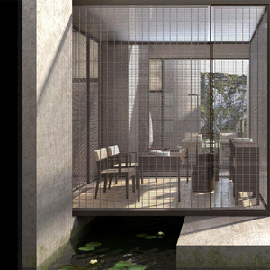 Ensemble de meubles de chambre d'hôtel de luxe de style moderne, design d'intérieur de salle d'exposition, solution unique, fournisseur de projets d'hôtels 5 étoiles - Product Image 2