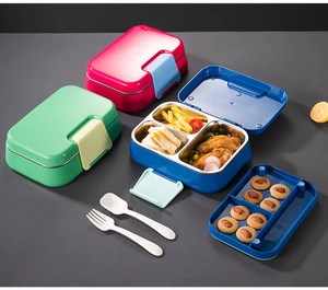 <span class=keywords><strong>Four</strong></span> à micro-ondes rectangulaire monocouche portable <span class=keywords><strong>de</strong></span> haute qualité Boîte à lunch étanche scellée conçue pour les adultes et les enfants - Product Image 6
