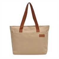 Sac fourre-tout Zheng Xiang grande capacité avec fermeture éclair, double sangle, sac à bandoulière décontracté pour l'école et le shopping, Hiver 2024