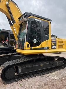 Excavadora de cadenas Komatsu PC220 usada, 22 toneladas, original de Japón, excavadora hidráulica de segunda mano con pocas horas de uso, en venta. - Product Image 6