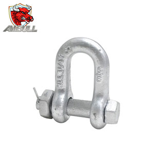 Nhà Máy Ambull Chất Lượng Cao G2150 Chúng Tôi Loại <span class=keywords><strong>D</strong></span> Bow Cùm Với An Toàn Bolt Mạ Kẽm Giá Rẻ Cho Khai Thác Mỏ Kéo - Product Image 3