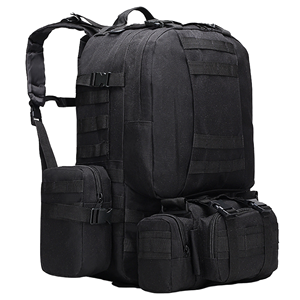 Sac à dos tactique de randonnée en plein air 3D à cadre externe 80L pour l'alpinisme, le camping, la randonnée et les voyages - Product Image 1