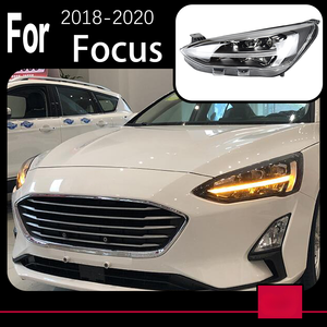 แต่งรถสำหรับฟอร์ดโฟกัสไฟหน้า2019ใหม่โฟกัส5 LED ไฟหน้าแบบไดนามิกไฟ LED DRL HID ไบซีนอนอุปกรณ์เสริมอัตโนมัติ - Product Image 4
