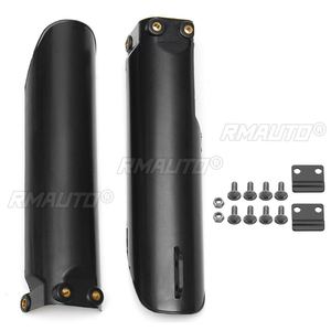 1 Par de Protectores Universales para Horquilla Delantera, Cubiertas de Plástico para Horquilla, Protector de Guardabarros para Motocicleta de Cross de 140cc 160cc - Product Image 1