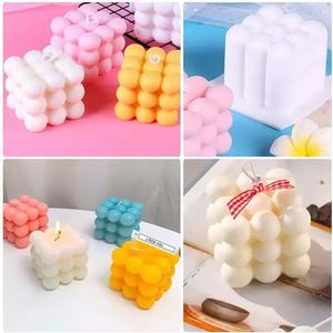Factory Supply Home Decoration 3D Candle Mold Cube Aromatherapy Handmade Candles Silicone for <b>Cake</b> Mold <b>Tool</b> - Product Image 5