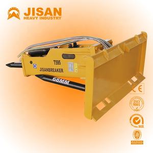 Chargeur sur chenilles Jisan, d'<span class=keywords><strong>occasion</strong></span>, hydraulique, pour pieux, chargeur sur chenilles à bras articulé, marteau avec un moment de charge élevé, certifié CE - Product Image 6