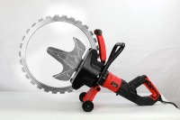Scie à anneau portable 220V 400/500/600mm Coupe-mur pour une coupe efficace du béton Coupe-mur Scie à anneau sans balais pour béton