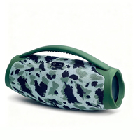 Haut-parleur en tissu haute puissance 8W avec basses profondes, batterie intégrée 1500 mAh et entrée Type-C pour la maison