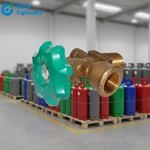 Vanne de réservoir de propane domestique de haute qualité, vanne de bouteille de gaz GPL longue durée en laiton, <span class=keywords><strong>vannes</strong></span> POL pour applications domestiques - Product Image 2