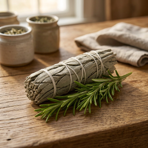 Rosemary Sage Sandalwood Pine Smudge Sticks | Tibetan Incense Wholesale | Bulk Cleansing Bundles | Private Label White Sage - Product Image 3