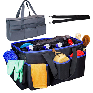 Fournisseur de confiance personnalisé Organisateur de <span class=keywords><strong>coffre</strong></span> de nettoyage automatique Sac de rangement pour <span class=keywords><strong>voiture</strong></span> avec sac de polisseuse - Product Image 1