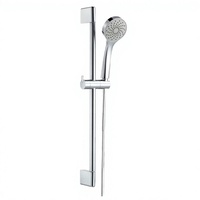 Pommeau de Douche Haute Pression de Qualité Supérieure, Économiseur d'Eau, en ABS Chromé, Design Moderne, Installation Facile