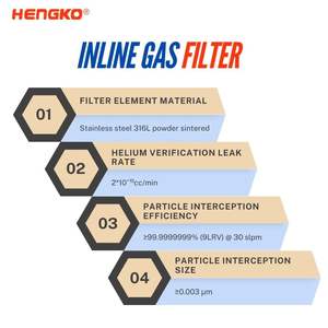 Filtros de gás nitrogênio de alta pureza para laboratórios de pesquisa fornecendo filtragem descomprometida para estudos analíticos críticos - Product Image 3